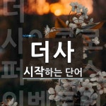 더사로 시작하는 단어는? 1개