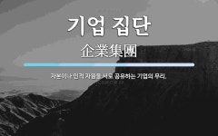 단인기업 | 기업 집단 뜻: 자본이나 인적 자원을 서로 공유하는 기업의 무리.