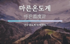 마른온도계 뜻: ‘건구 온도계’의 북한어.
