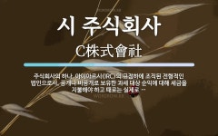 시 주식회사 뜻: 주식회사의 하나. 아이아르시(IRC)의 규정하에 조직된 전형적인 법인으로서, 공개나 비공개