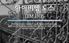 주식회사 아이비알도스 | 아이비엠 도스 뜻: 아이비엠 피시에서 사용할 수 있도록 개발된 운영 체제의 이름. 엠에스도스는 아이비엠사(IB