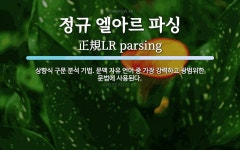 정규 엘아르 파싱 뜻: 상향식 구문 분석 기법. 문맥 자유 언어 중 가장 강력하고 광범위한 문법에 사용된다.