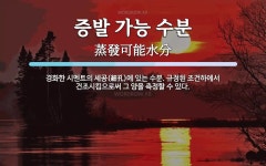 증발 가능 수분 뜻: 경화한 시멘트의 세공(細孔)에 있는 수분. 규정된 조건하에서 건조시킴으로써 그 양을 측정할