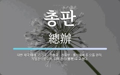 총판 뜻: 대한 제국 때에, 기기국ㆍ전환국ㆍ친왕부ㆍ통신원에 둔 으뜸 관직. 칙임관이었으며, 뒤에 관리