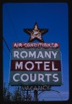 Romany Motel Courts sign, Route 29., Charlotte, North Carolina | Library of Congress Romany Motel Courts sign, Route 29....