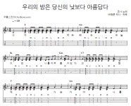 우리의 밤은 당신의 낮보다 아름답다 > 악보 | 우쿨스코어 우쿨스코어