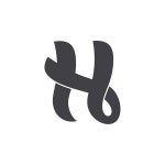 Abstract Letters Y H Linked Curves Design Logo 로열티 무료 사진, 그림, 이미지 그리고 스톡포토그래피. Image 120129719...