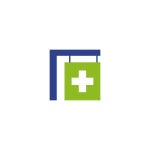 Simple Logo Design Inspiration For Medical And Health Care Logo Design Vector Template 로열티 무료 사진, 그림, 이미지...