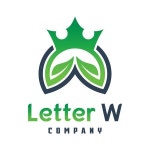 네이처 앤 컴퍼니(nature & company) | King Nature Logo Design Letter W Your Company 로열티 무료 사진, 그림, 이미지 그리고 스톡포토그래피. Image 143871794 King...