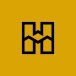 Modern Letter H Lines House Building Logo 로열티 무료 사진... Image 214808282 Modern letter h lines house building logo