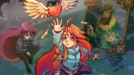 Download Celeste Madeline Flying Strawberry Wallpaper | Wallpapers.com
