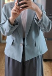 우아한 그녀, 감성 오피스룩 베니토 솔직히 처음 받아서 입었을 때는 어벙벙 해서 이뻐보이지 않았어요. 옷 재질도 박음질상품 사용후기 (후기...