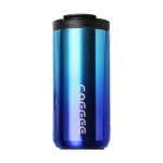 Catzon Coffee Travel Mug Vacuum Insulated Cup Reusable 304 Stainless Steel-Black | BIG W