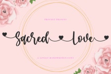 의전법인계빈 | Sacred Love | dafont.com