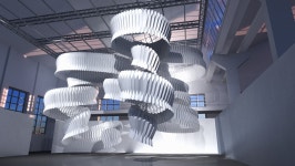 먼지나요디자인 | kengo kuma's breath/ng sculpture absorbs 90,000 cars worth of pollution