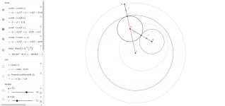 타원 작도 - 거리의 합이 일정한 경우 – GeoGebra 타원 작도 - 거리의 합이 일정한 경우