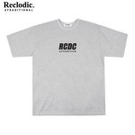리클남양주센터 | 리클로딕 Reclodic RCDC 센터 로고 반팔티셔츠 그레이