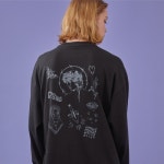 꼼파뇨(CPGN) DIONYSUS LONGSLEEVE BLACK | GVG 스토어. 전 세계직배송.