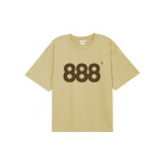 아이템 PRIMATE NUMBER 888 오버핏 반팔티셔츠 (페일 옐로우) | GVG