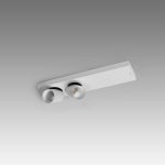올빗 Bogd Out 더블 2x COB LED 화이트 / 화이트 Orbit Bogd Out Double 2x COB LED White / White 23760 | 벽조명 - 해브어 올빗...