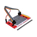 16x16 LED 도트 매트릭스 w / Dupont 케이블 / 아두이노용 핀헤더 / 16x16 LED Dot-Matrix w/ Dupont Cables / Pin Headers for Arduino...