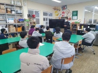 학교소식 > 유치원/초등학교 > 서귀포산과고, (주)엘스텍엔바이런먼트와 협약 체결 | 제주교육소식