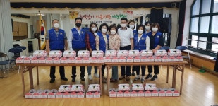 원산2리 마을회 원산창고 | 원산동, 바르게살기위원회 추석맞이 나눔 실천 - 열린시장실 원산동, 바르게살기위원회 추석맞이 나눔 실천