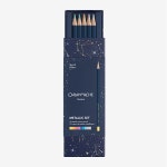 까렌다쉬 코스믹 블루 메탈릭 색연필 10색 세트(24' Cosmic Blue) - 문구랜드 까렌다쉬 코스믹 블루 메탈릭 색연필 10색 세트(24...