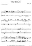 Debussy Clair De Lune 피아노 악보