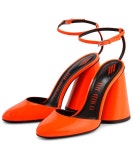 Luz patent leather pumps in orange - The Attico | Mytheresa