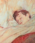 / 툴루즈 로트렉 / The Bed, c.1892 (액자포함) – 오픈에디션