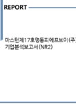 마스턴제28호센터포인트명동피에프브이주식회사 | 마스턴제17호명동피에프브이(주) 기업분석보고서(NR2) - 기업분석보고서 마스턴제17호명동피에프브이(주) 기업분석보고서(NR2)