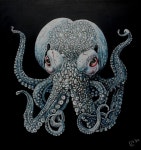 Octopus Painting by Uko Post | Saatchi Art South Korea