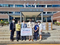 보도자료-한국상공연합사회적협동조합, 마스크 1만 장 전달 내용 | 인천광역시 서구>소통>서구소식>보도자료