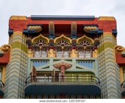 Valencia Spain September 03 2018 Facade 스톡 사진 1287289567 | Shutterstock