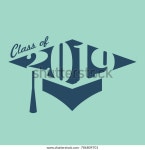 2019년 Class of 2019 Congrant Grad 스톡 벡터(로열티 프리) 786809701 | Shutterstock