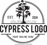 회사 다운로드를 위한 Cypress 트리 Tree 스톡 벡터(로열티 프리) 2417470631 | Shutterstock