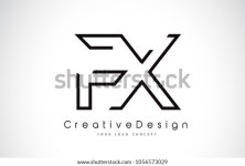 에프엑스F수학전문학원 | FX F X Letter 로고 디자인Creative 스톡 벡터(로열티 프리) 1056573029 | Shutterstock