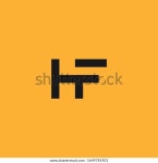 (주)반트에이치앤에프(H&F) | H & F 고정 폭 로고 스톡 벡터(로열티 프리) 1649781901 | Shutterstock