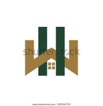 Home Logo Vector Letter H W 스톡 벡터(로열티 프리) 1083464750 | Shutterstock