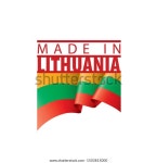 센테니아나라 | Lithuania Flag Vector Illustration On White 스톡 벡터(로열티 프리) 1503815000 | Shutterstock