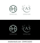 Enoem | 미니멀하고 클래식한 로고 세트 디자인입니다. AA 스톡 벡터(로열티 프리) 2543596991 | Shutterstock
