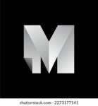 Letter M 로고 3d 이니셜 일그램은 스톡 벡터(로열티 프리) 2147263161 | Shutterstock