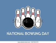 National Bowling Day Poster Vector Illustration 스톡 벡터(로열티 프리) 1467461372 | Shutterstock