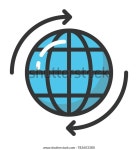 Network Glob Circular Arrows Global Ecology 스톡 벡터(로열티 프리) 782603380 | Shutterstock
