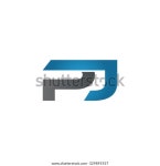 Pj Company Linked Letter Logo Blue 스톡 벡터(로열티 프리) 329891927 | Shutterstock
