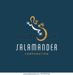 살라맨더 로고 개념 설계 - 벡터 스톡 벡터(로열티 프리) 1073391359 | Shutterstock