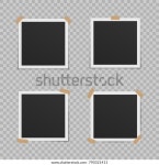 그림자가 있는 빈 사진 프레임 및 스톡 벡터(로열티 프리) 790321411 | Shutterstock