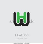 W H Initial Logo Wh Initial 스톡 벡터(로열티 프리) 1463360321 | Shutterstock