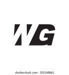 Ng Negative Space Letter Logo 스톡 벡터(로열티 프리) 352148900 | Shutterstock